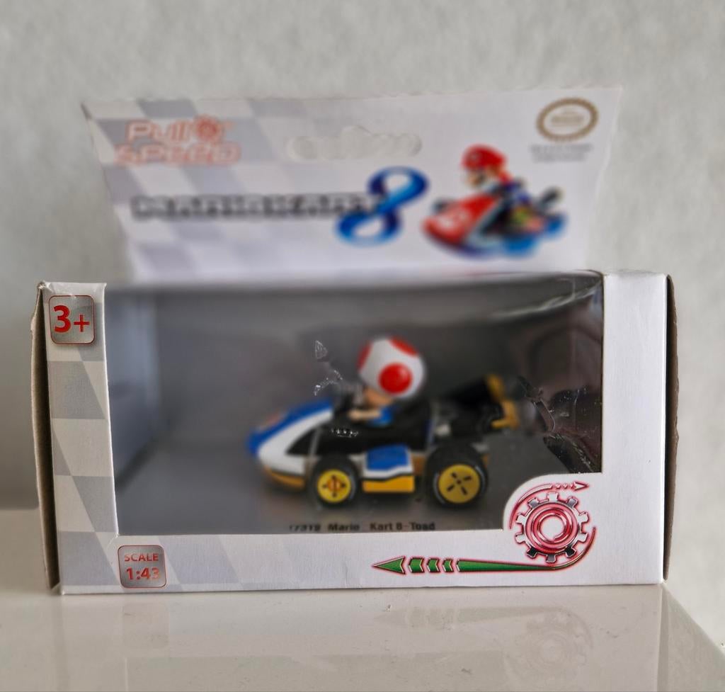 Pull Back Mario Kart Toad, Ophalen of Verzenden
