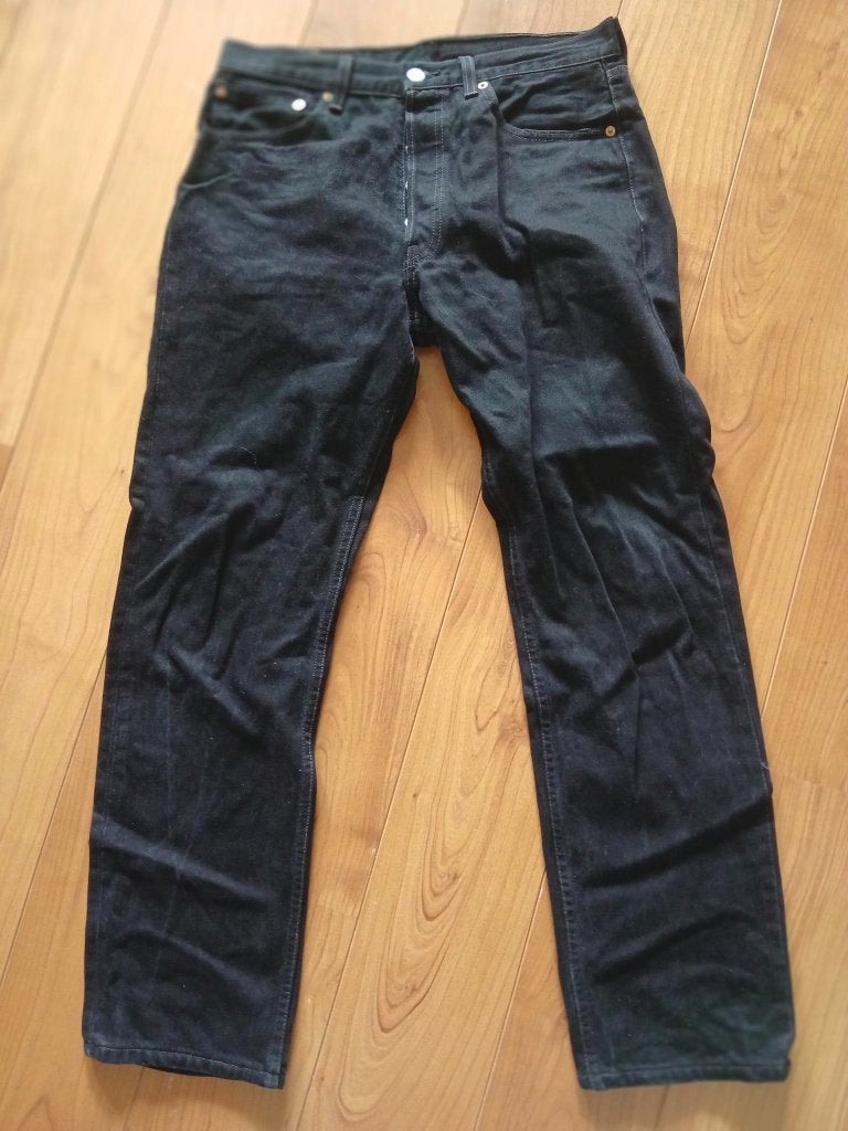 Levis 501 Zwart / Levis 501 Black - W32 L30, Zwart, W32 (confectie 46) of kleiner, Ophalen of Verzenden, Gedragen
