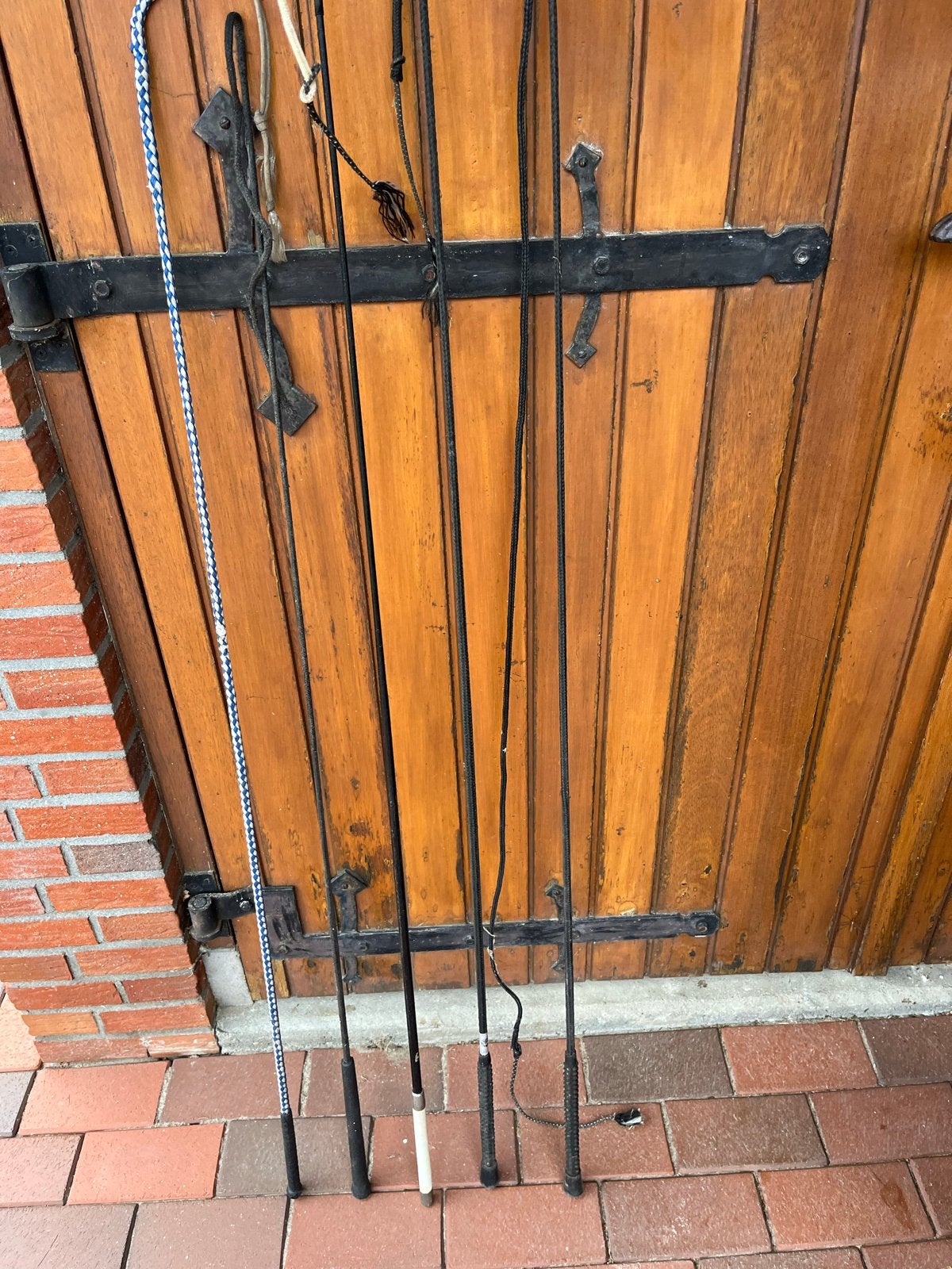 Te koop 5 zwepen, Ophalen of Verzenden