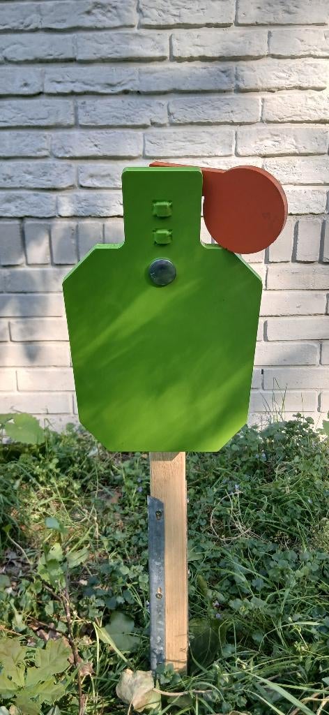 schietdoel dualing hostage torso target, Ophalen of Verzenden, Gebruikt