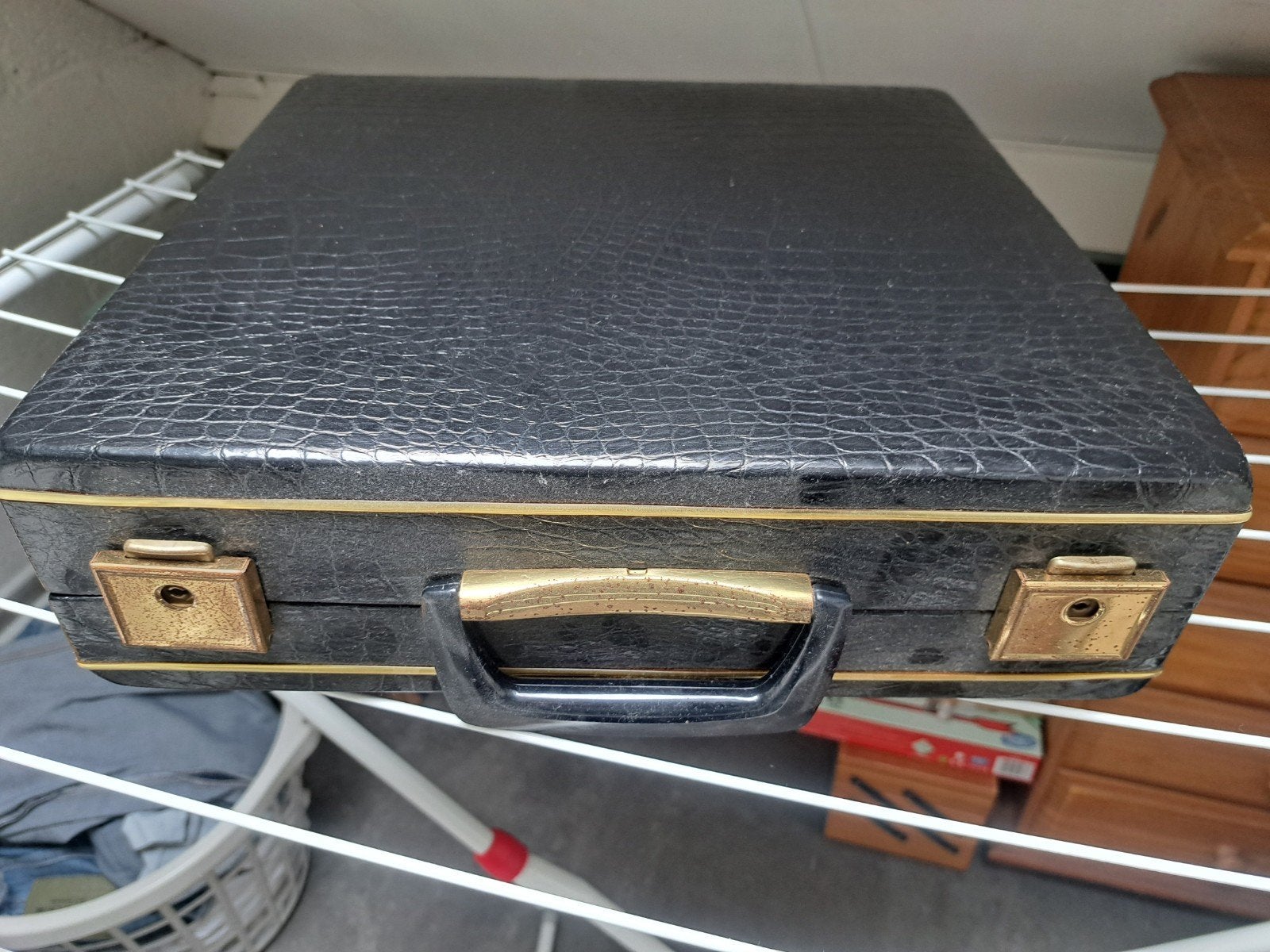 platenkoffer vintage, Ophalen of Verzenden