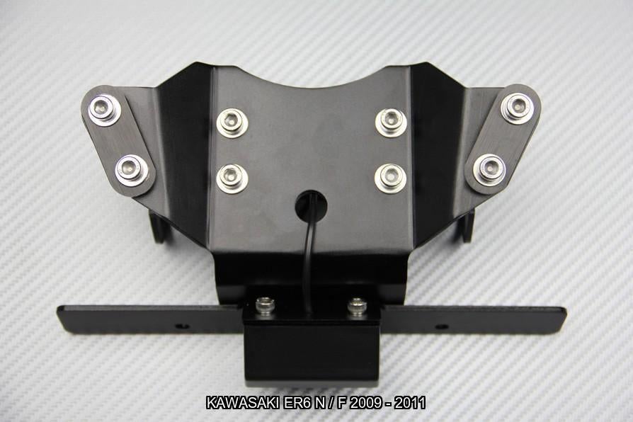 Korte Kentekenplaathouder KAWASAKI ER6 N / F 2009 - 2011, Ophalen of Verzenden, Nieuw