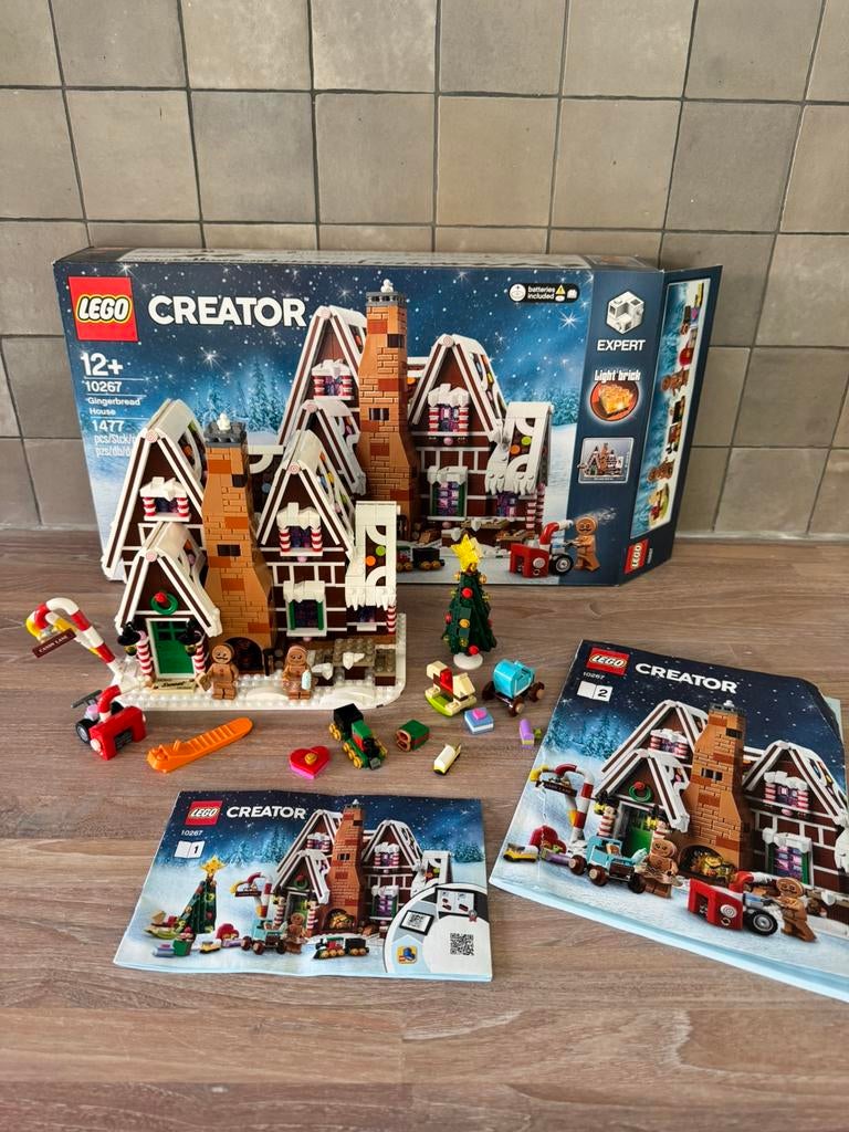 Lego Creator Gingerbread House (10267), Lego, Ophalen of Verzenden, Zo goed als nieuw, Compleet