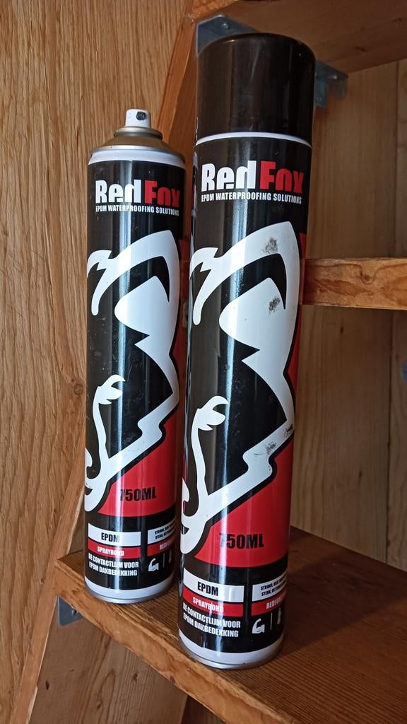 Red Fox EPDM Spraybond Contactlijm 750ml, Ophalen, Nieuw, Wit
