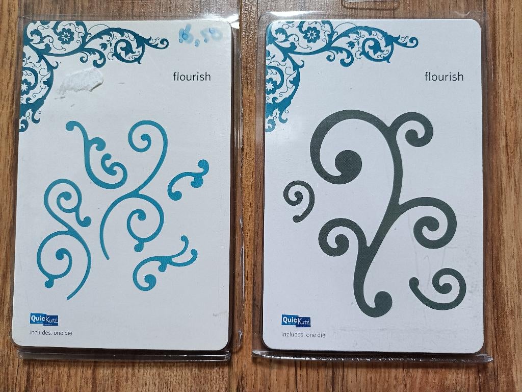 2x QuicKutz - Revolution Dies - Swirls Flourish, Ophalen of Verzenden, Frame of Mal