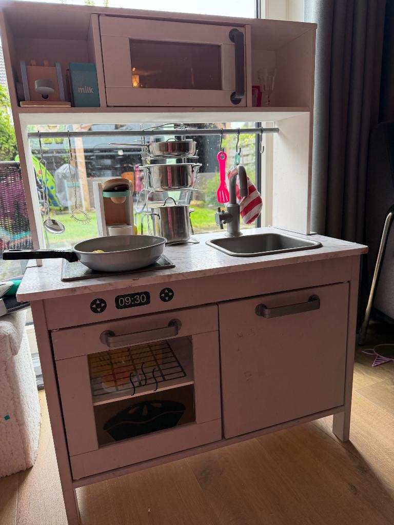 Houten speelkeuken, Ophalen, Gebruikt, Hout, Speelkeuken