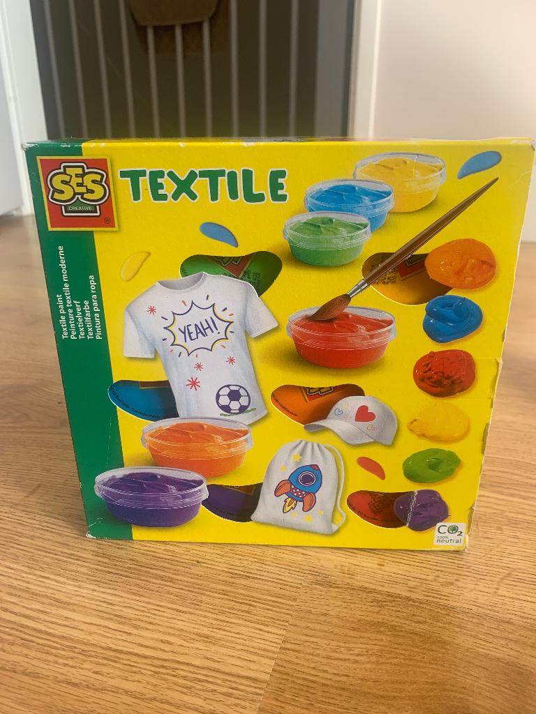 Textiel verf, Verzenden, Overige thema's, Meerkleurig, Overige materialen