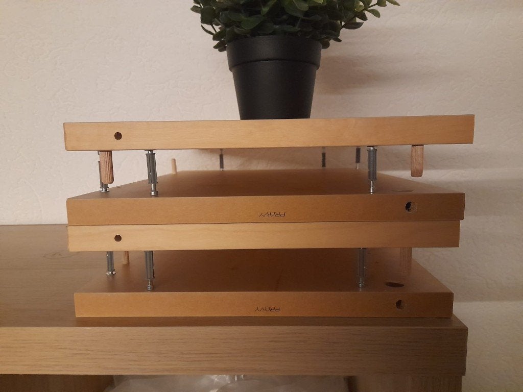 Billy opzetstuk (2x), Ophalen, Gebruikt, 50 tot 100 cm, Minder dan 100 cm