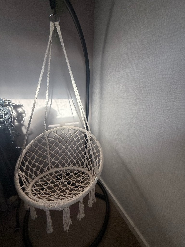 Schommelstoel, Huis en Inrichting, Ophalen, Overige kleuren, Zo goed als nieuw, Stof