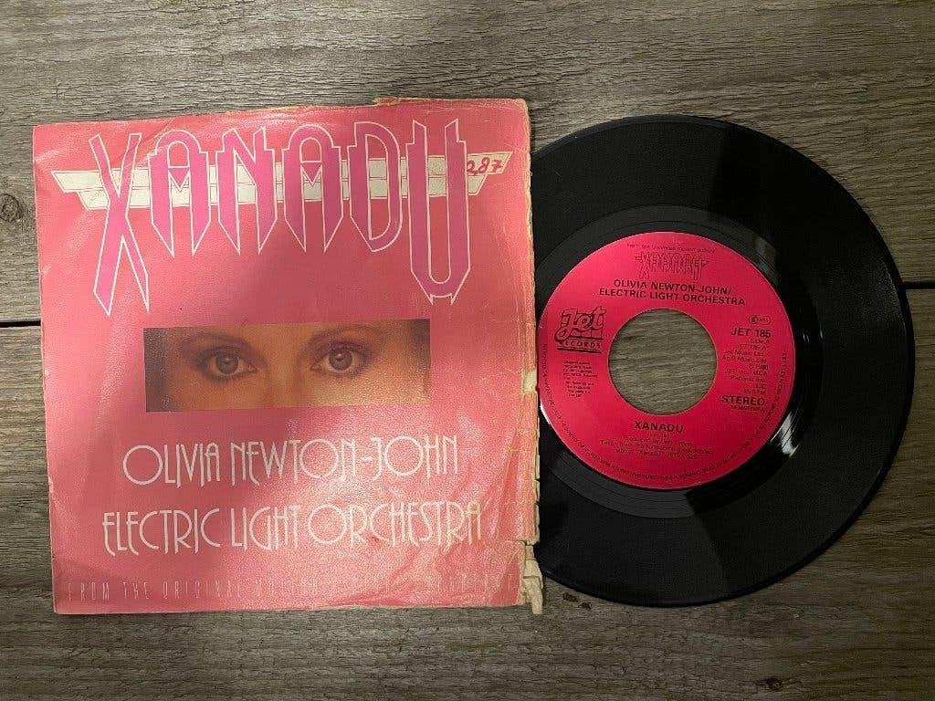 VINYL SINGLE Olivia Newton John - Xanadu, Gebruikt, 7 inch, Ophalen of Verzenden, Pop