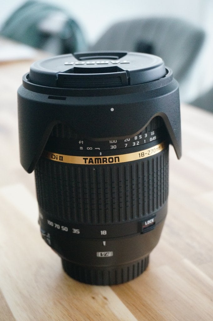 Tamron zoomlens 18-270mm VC EF(s) canon fitting, Gebruikt, 18 mm, Handmatige focus, Tamron