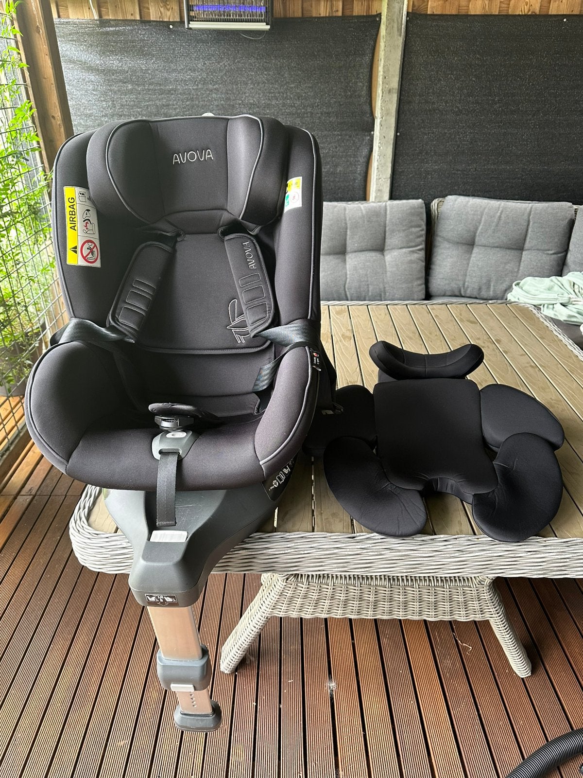 Autostoel AVOVA Sperber-Fix i-Size ISOFIX 360, Gebruikt, 9 t/m 18 kg, Isofix, Ophalen