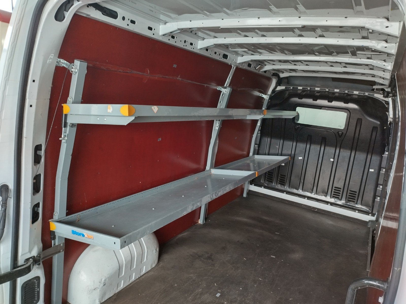 PostNL koeriers stelling opklapbaar diepe vakken L3H2 bus, Ophalen, As, As, As