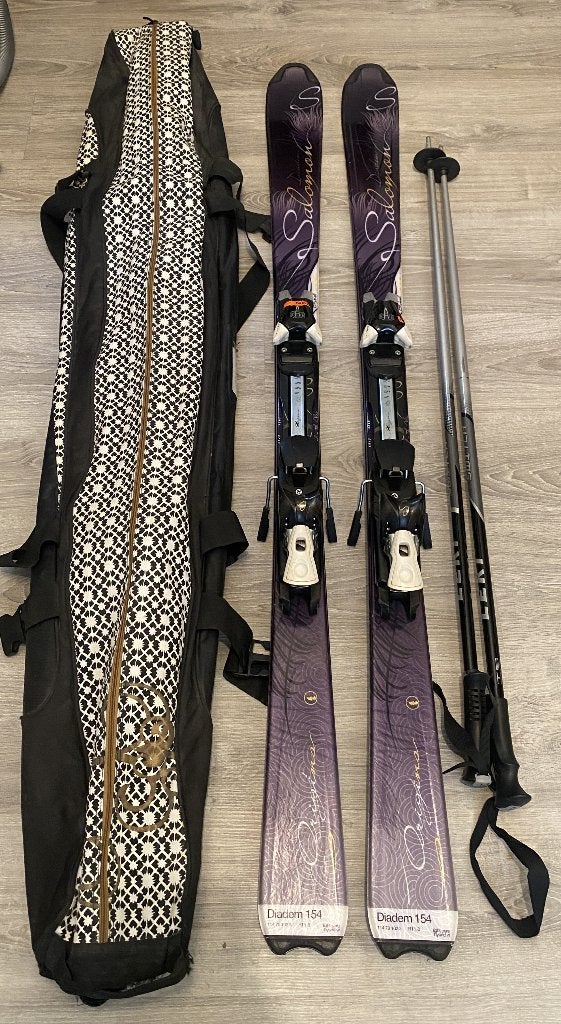 te koop SALOMON Diadem Dames ski's, Ophalen, 140 tot 160 cm, Gebruikt, Salomon