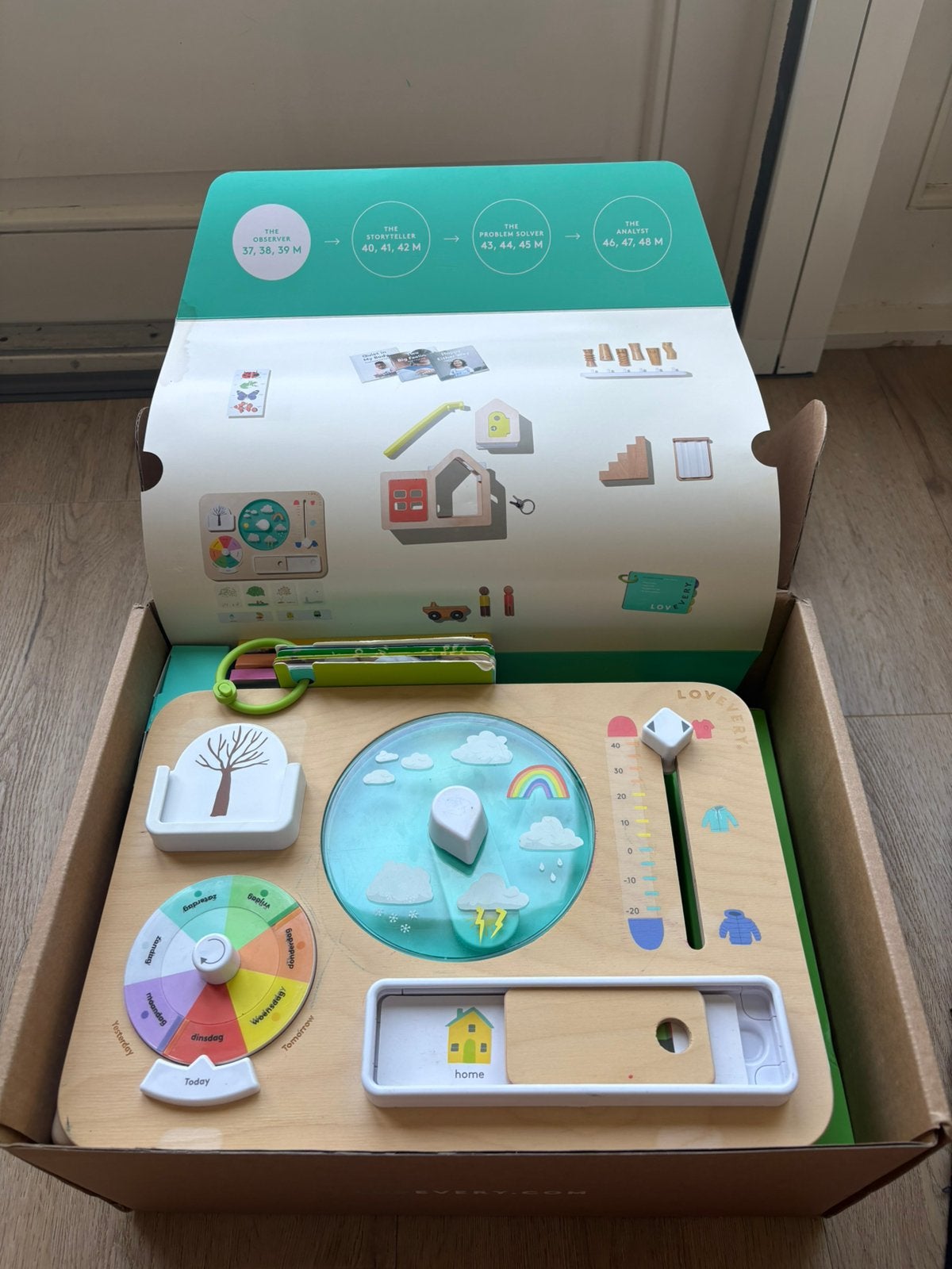 Lovevery Playkit 37,38,39 maanden, Kinderen en Baby's, Speelgoed | Educatief en Creatief, Ophalen of Verzenden, Gebruikt