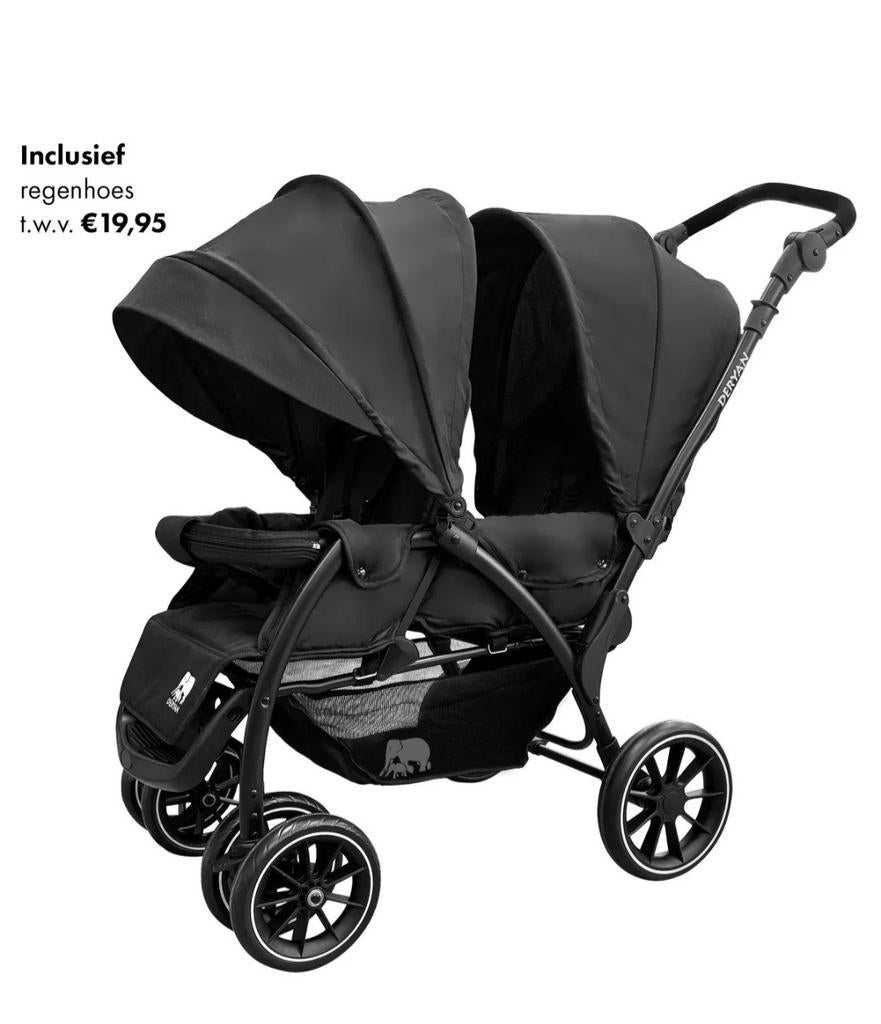 NIEUW IN DOOS! Deryan tweeling buggy, Ophalen, Nieuw, Overige merken