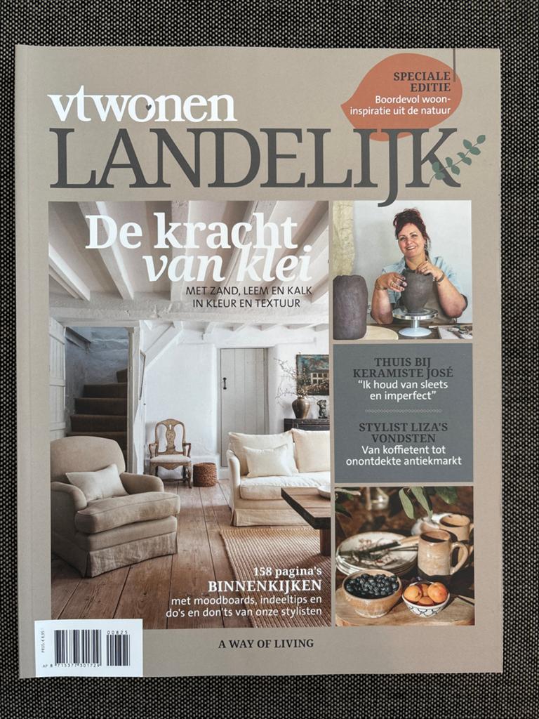 vtwonen Landelijk: De kracht van klei - Speciale Editie, Verzenden, Nieuw, Interieur en Design
