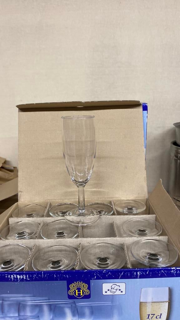Champagne glazen, Ophalen of Verzenden, Zo goed als nieuw