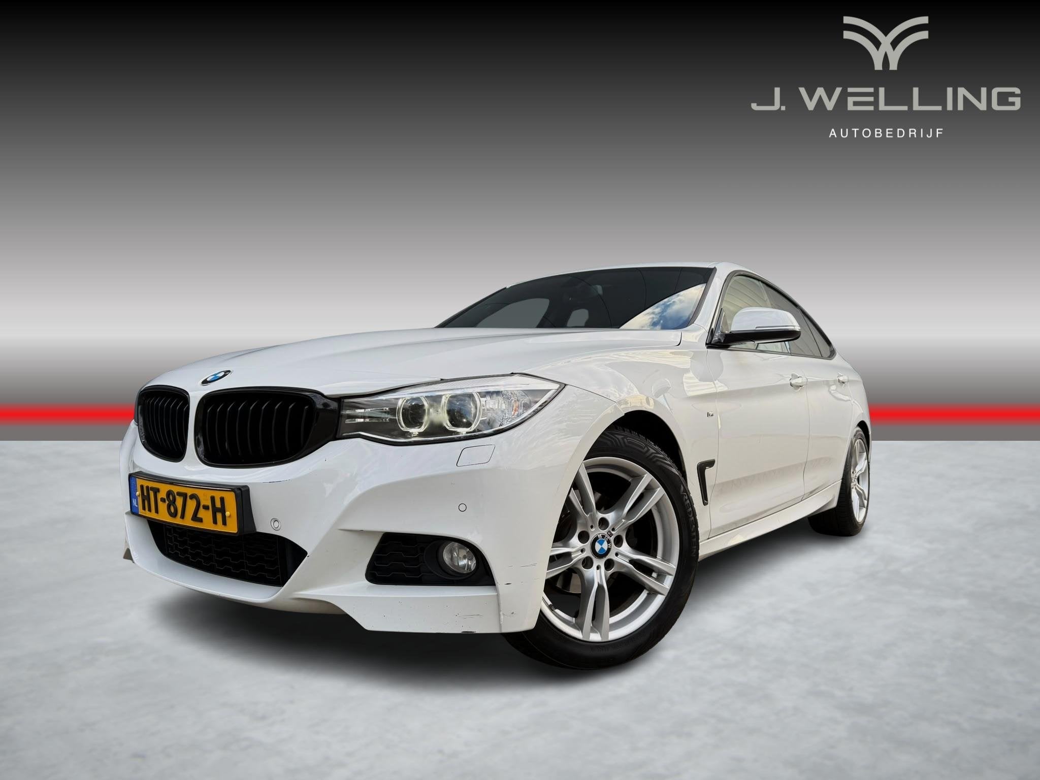 BMW 3-serie Gran Turismo 320i M Sport / Leer / Camera / Navi, Automaat, Achterwielaandrijving, Gebruikt, Euro 6