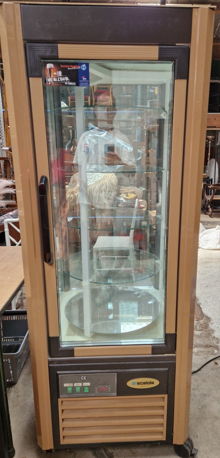 Gebaksvitrine Scaiola - GRATIS OPHALEN Horeca, Ophalen of Verzenden