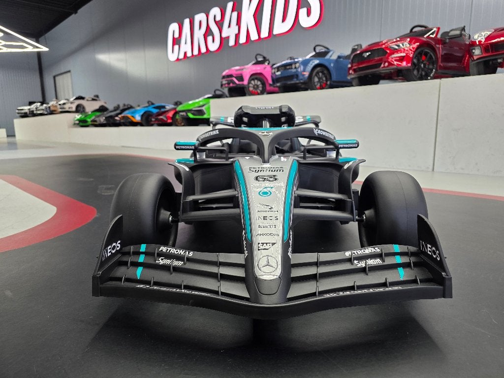 Formule 1 kinderauto Mercedes - 12 volt - leren zit - RC, Ophalen of Verzenden, Nieuw