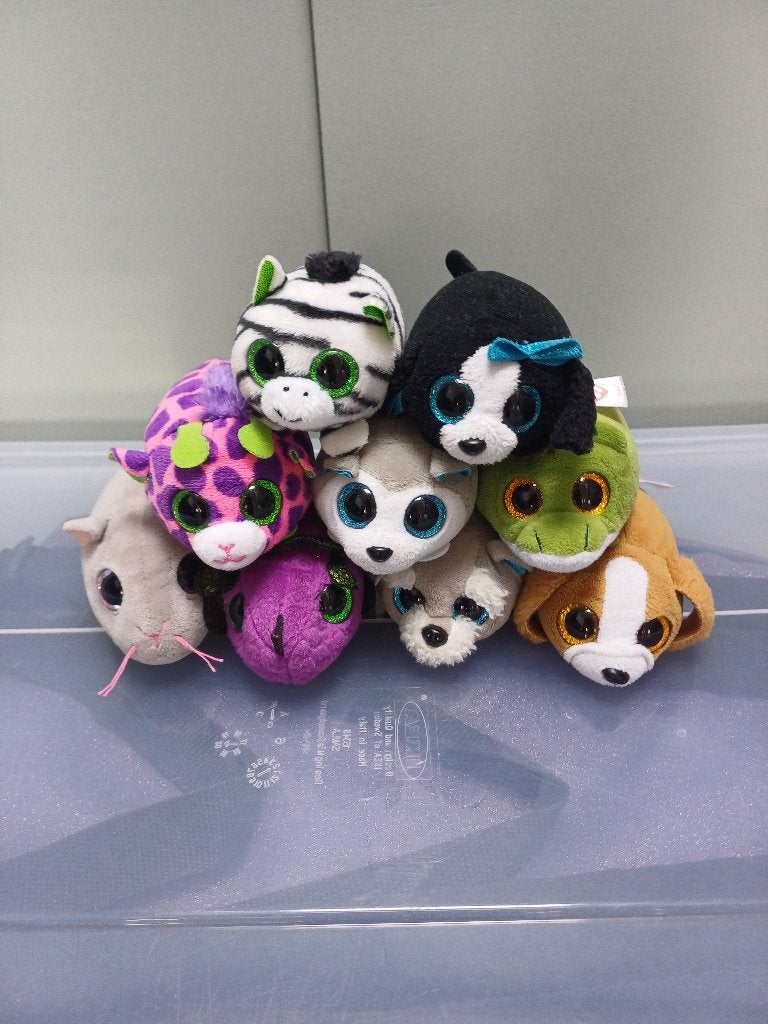 9x Ty Beanie Boo Teeny Tie, als NIEUW!!! 9=€10,-!, Ophalen of Verzenden, Zo goed als nieuw, Overige typen