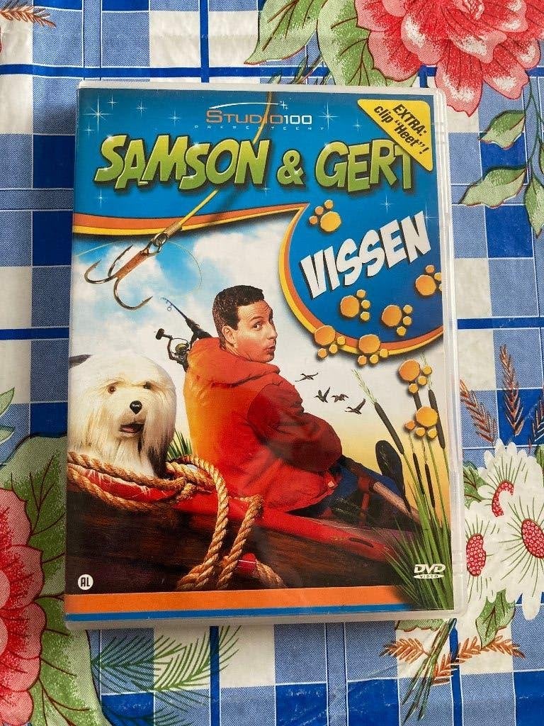 Studio 100 dvd - Samson & Gert - Vissen, Alle leeftijden, Ophalen of Verzenden, Zo goed als nieuw