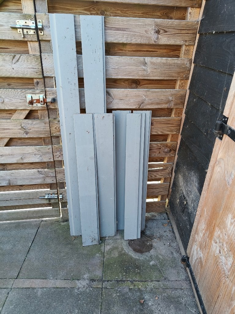Red cedar boeidelen, Ophalen, Minder dan 25 mm, Zo goed als nieuw, Plank