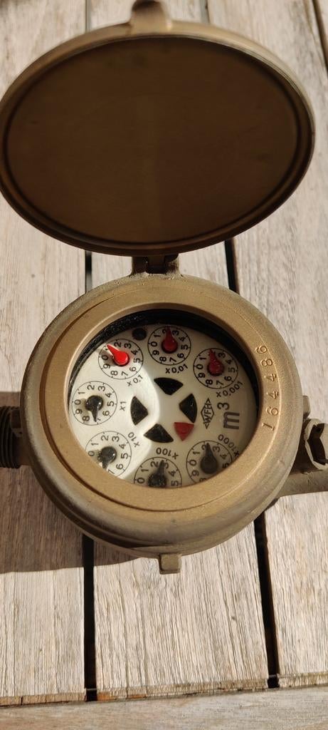 Watermeter, Ophalen of Verzenden, Gebruikt