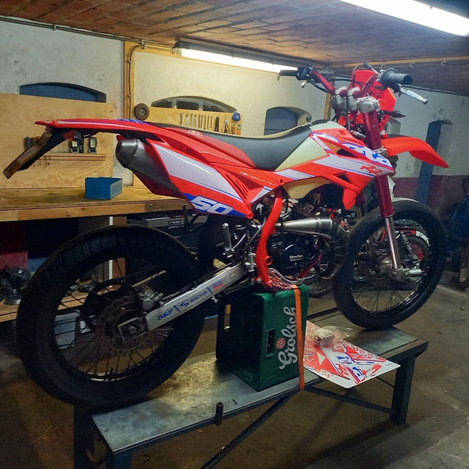 Beta RR 50 Supermoto met kenteken, Fietsen en Brommers, Ophalen of Verzenden, Gebruikt, Maximaal 45 km/u, Beta