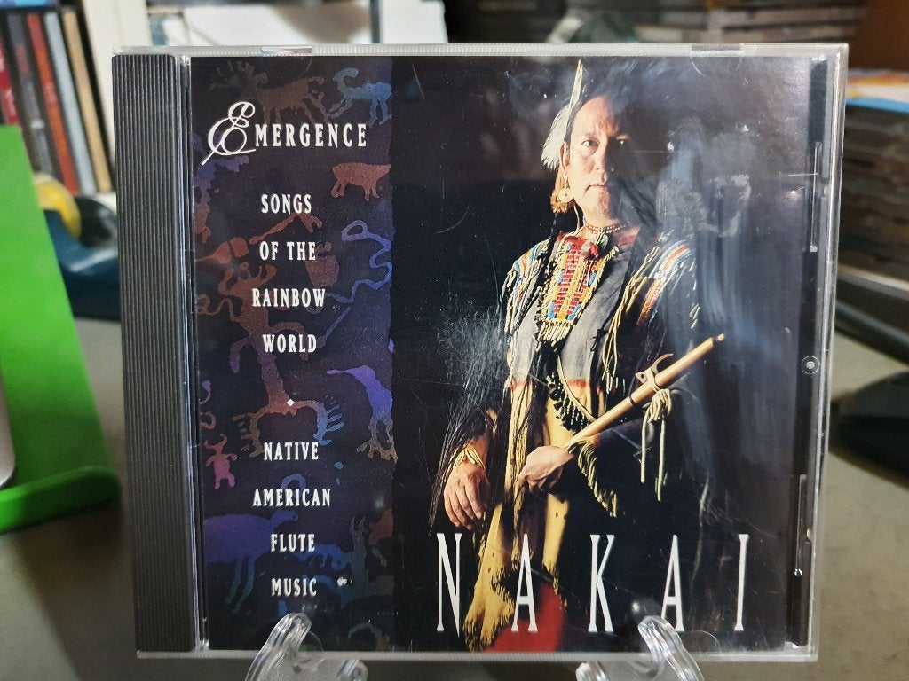R. Carlos Nakai Emergence Songs Of The Rainbow World CD, Ophalen, Zo goed als nieuw