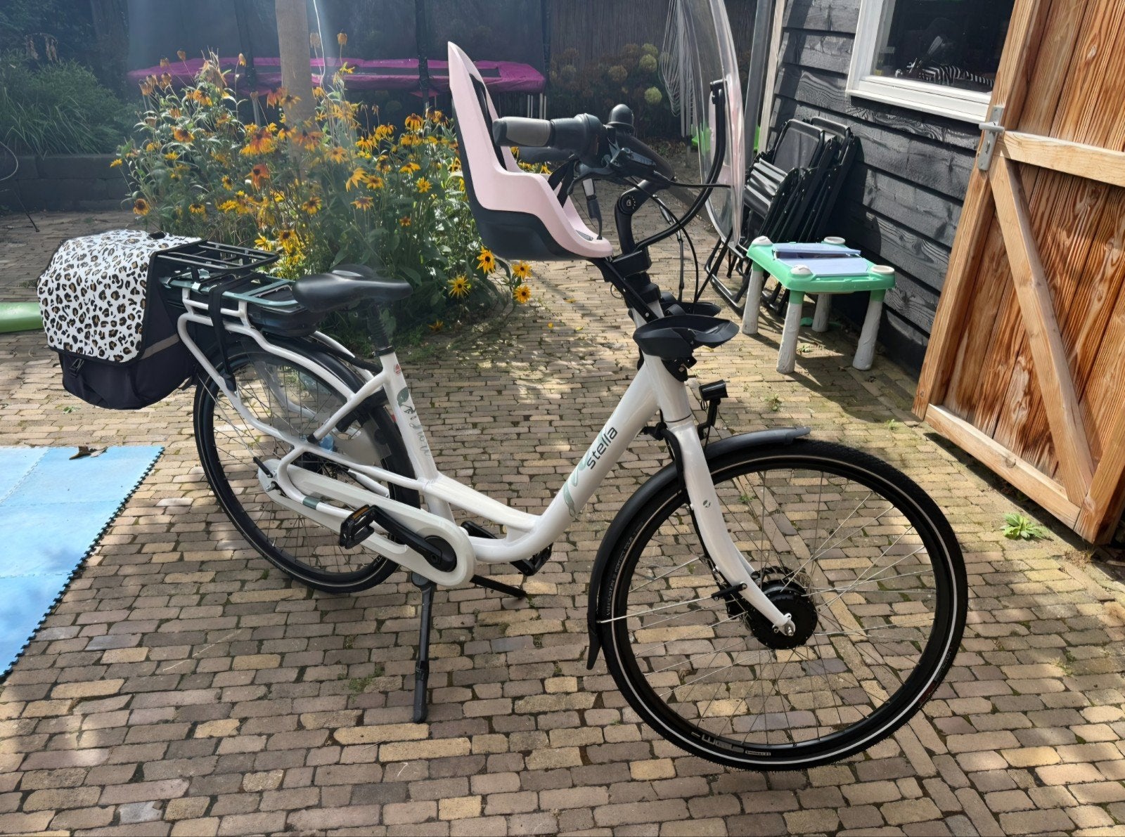 Stella fiore fiets, Gebruikt, Velgrem, (Extra) lage instap, 50 tot 53 cm