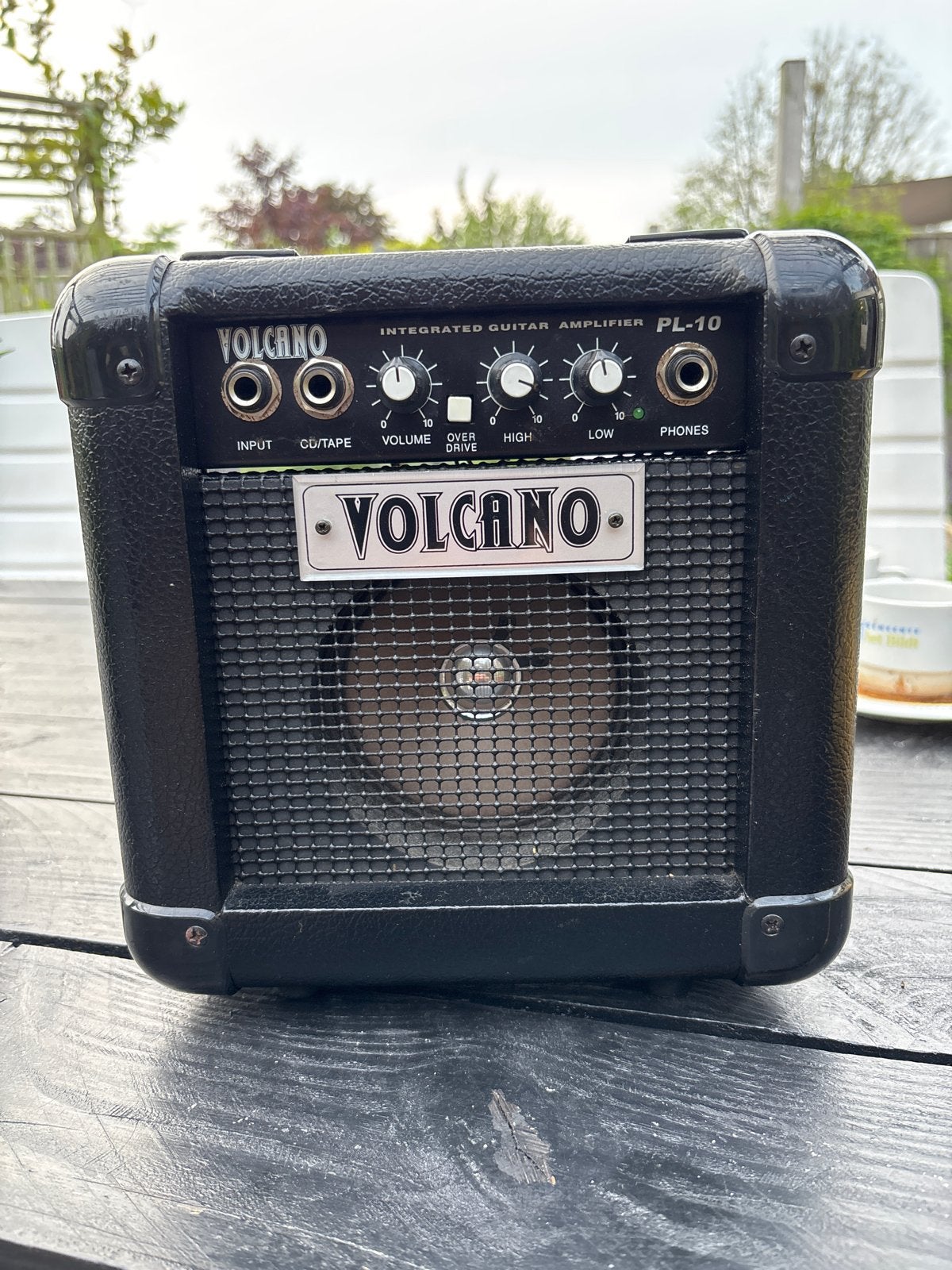 Volcano PL-10 Mini Gitaarversterker - Werkend, Ophalen of Verzenden, Gebruikt, Gitaar, Minder dan 50 watt
