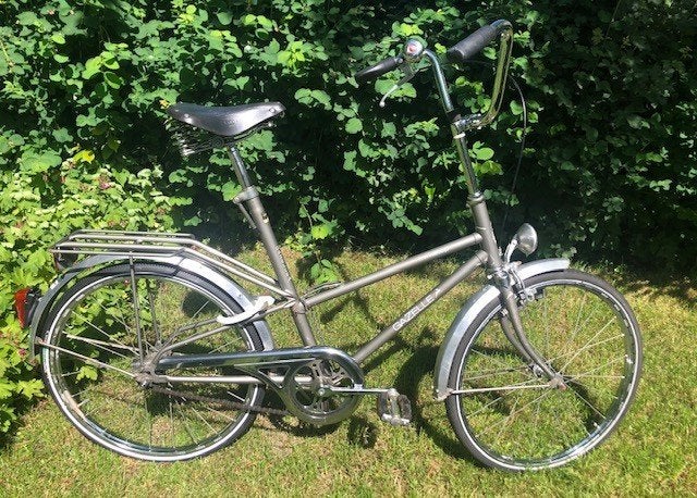 Gazelle Kwikstep vouwfiets 22inch, Ophalen, Gebruikt, Gazelle, Terugtraprem