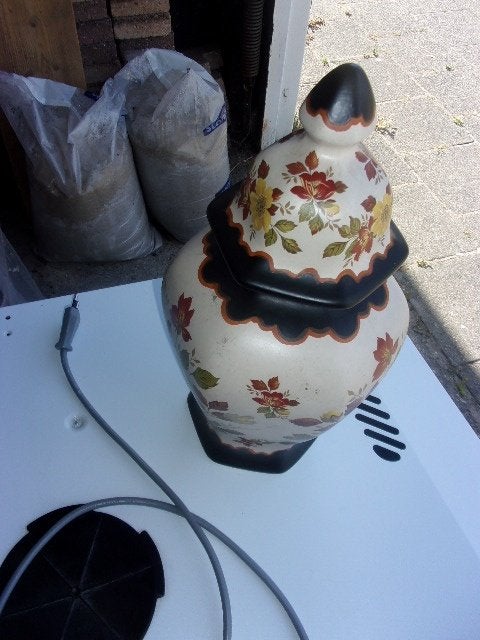 plateel vaas / pot, Ophalen of Verzenden