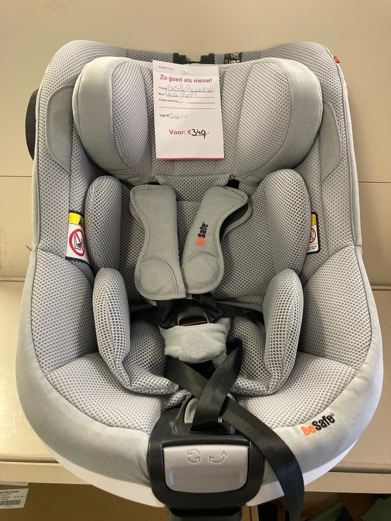 BeSafe Beyond 360 Autostoeltje - Peak Mesh, 9 t/m 18 kg, Nieuw, Isofix, Slaapstand