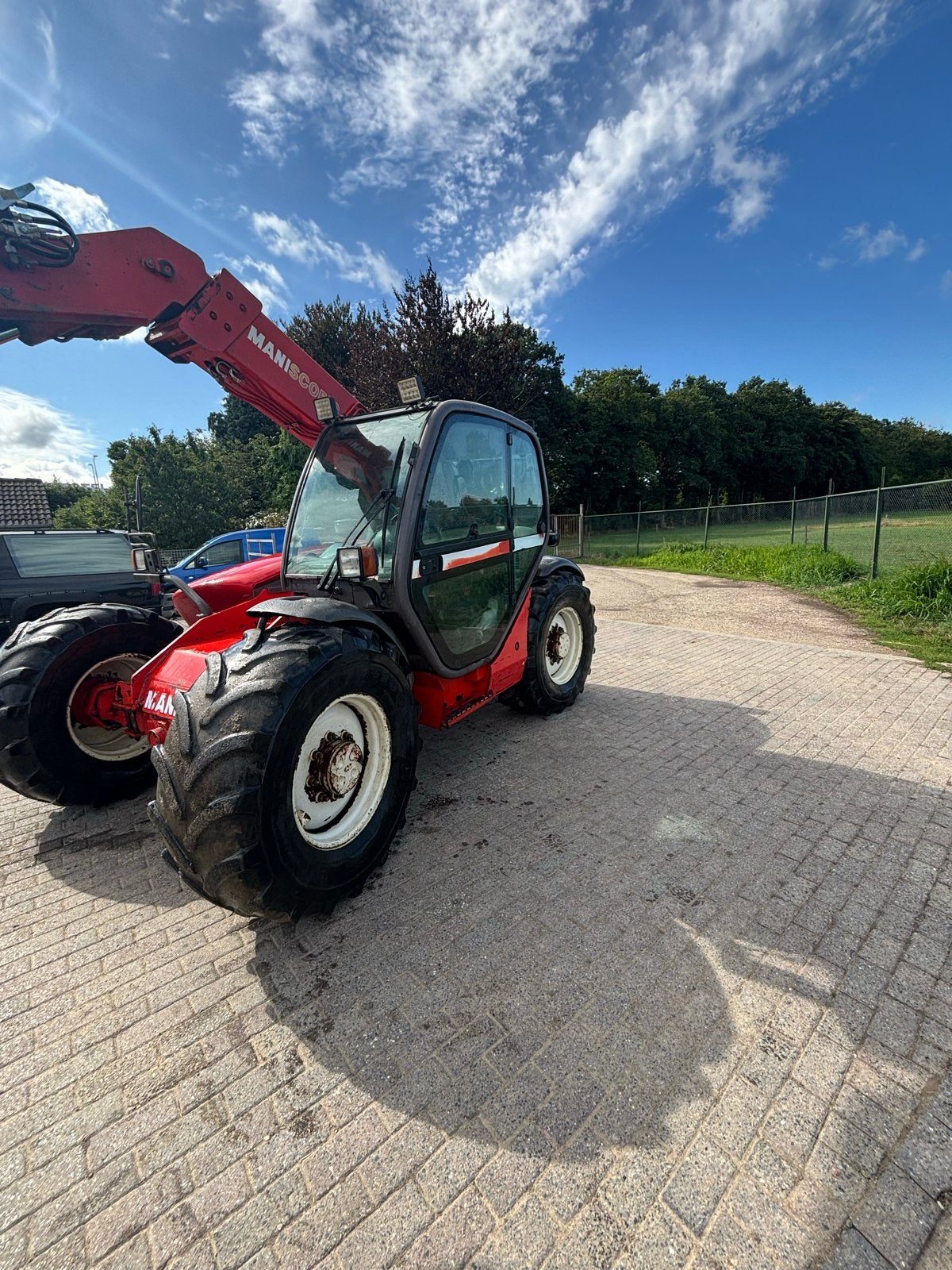 Manitou MLT 633-120 PS Verreiker (2001), Ophalen