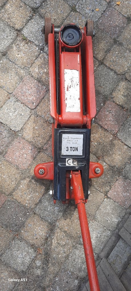 krik 3 ton, Ophalen, Zo goed als nieuw, Manueel, Garagekrik