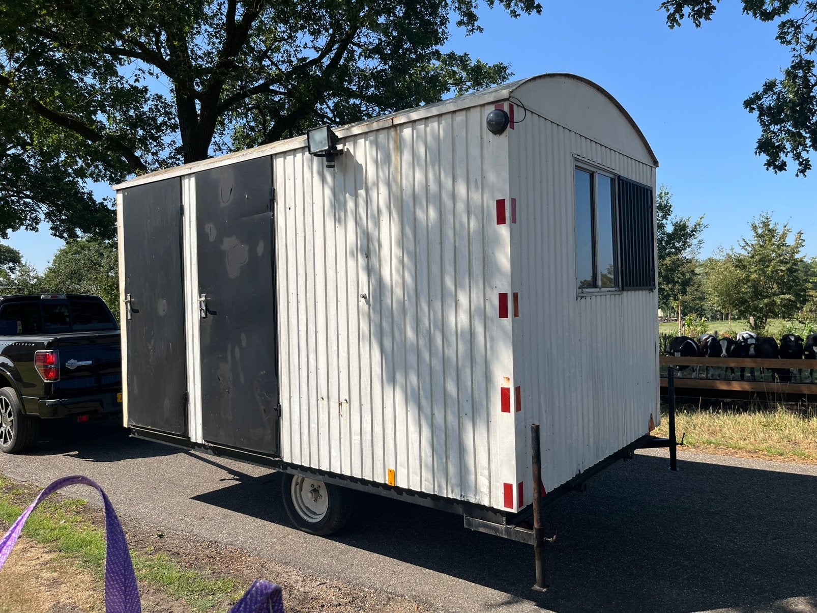 Te koop bouwkeet schaftkeet pipowagen schaftwagen tuinhuis, Ophalen, Gebruikt