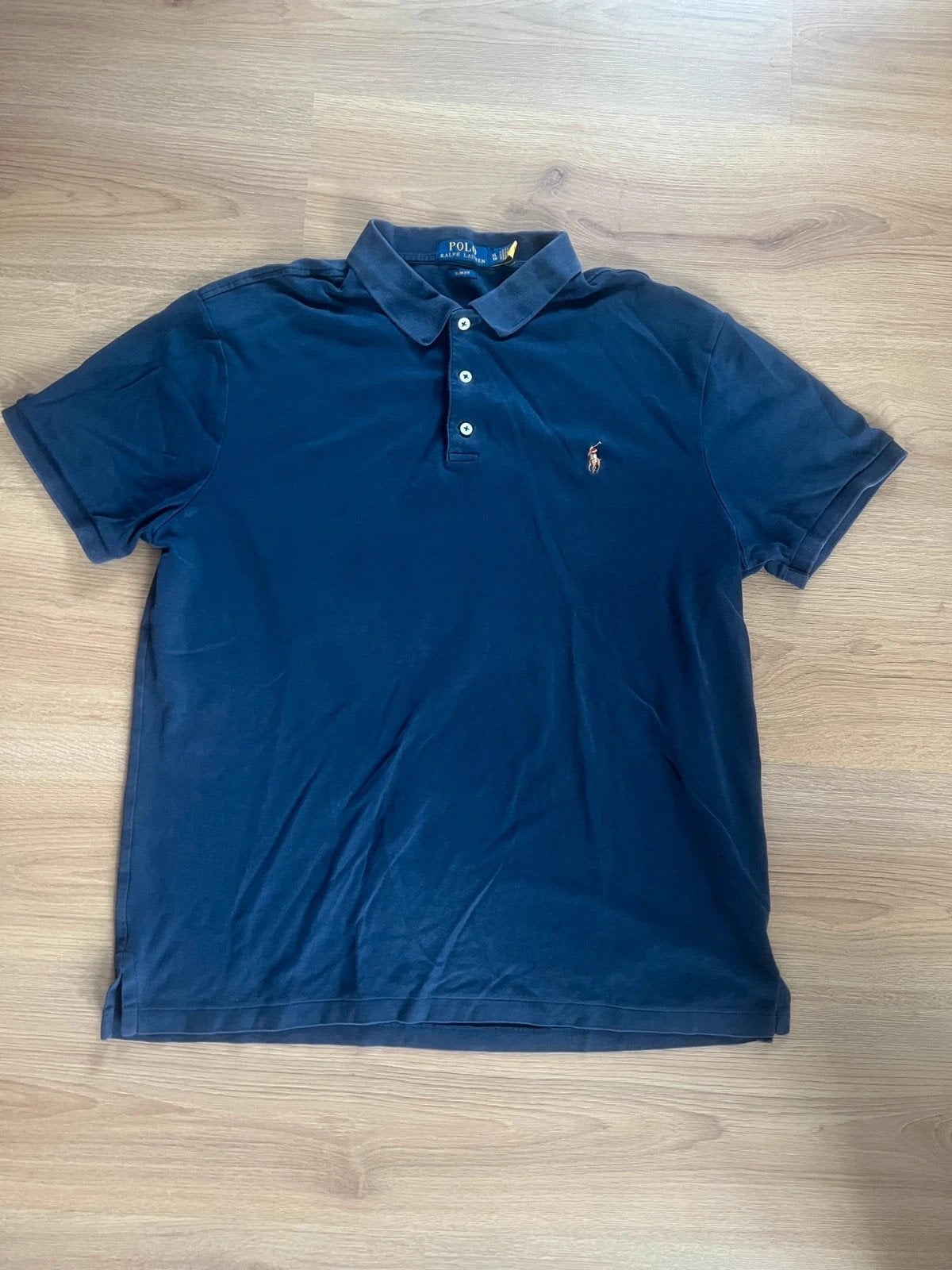 Polo Ralph Lauren polo in navy, Blauw, Ralph Lauren, Ophalen of Verzenden, Maat 56/58 (XL)