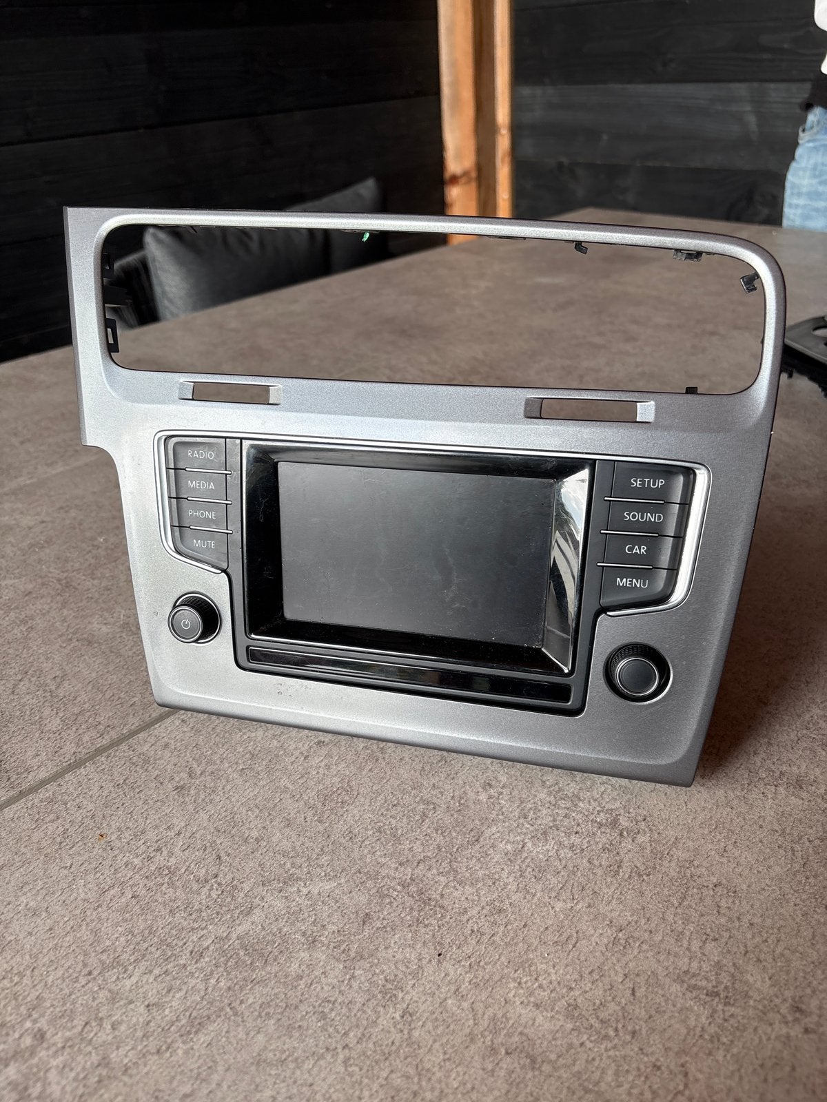 Origineel VW Golf 7 MIB Display 5G0 919 605, Auto diversen, Ophalen of Verzenden, Gebruikt