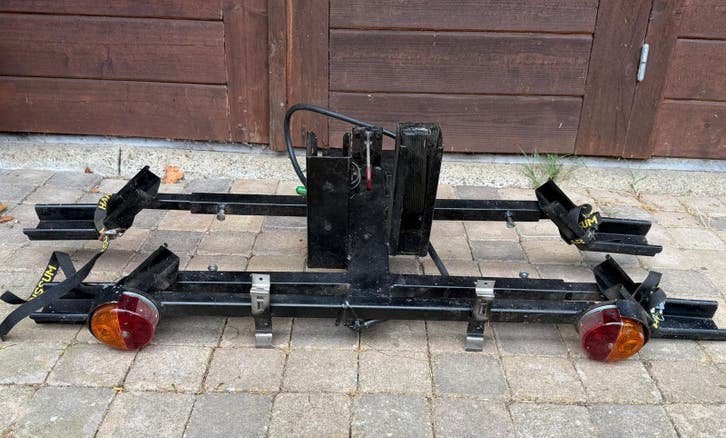 Fietsendrager kantelbaar zelfbouw, Ophalen, 2 fietsen, Gebruikt, Trekhaakdrager