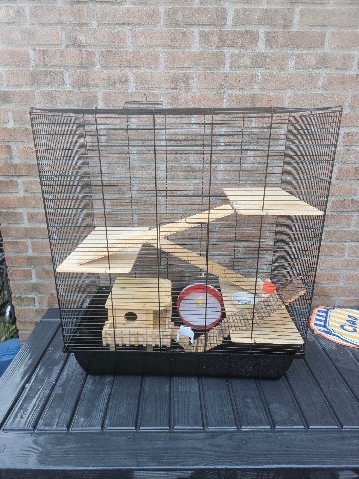 hamsterkooi, Dieren en Toebehoren, Kooi, Minder dan 75 cm, Zo goed als nieuw, Ophalen