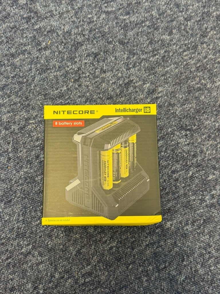 Nitecore Intellicharger i8 – 8-Slot Battery Charger, Ophalen, Zo goed als nieuw