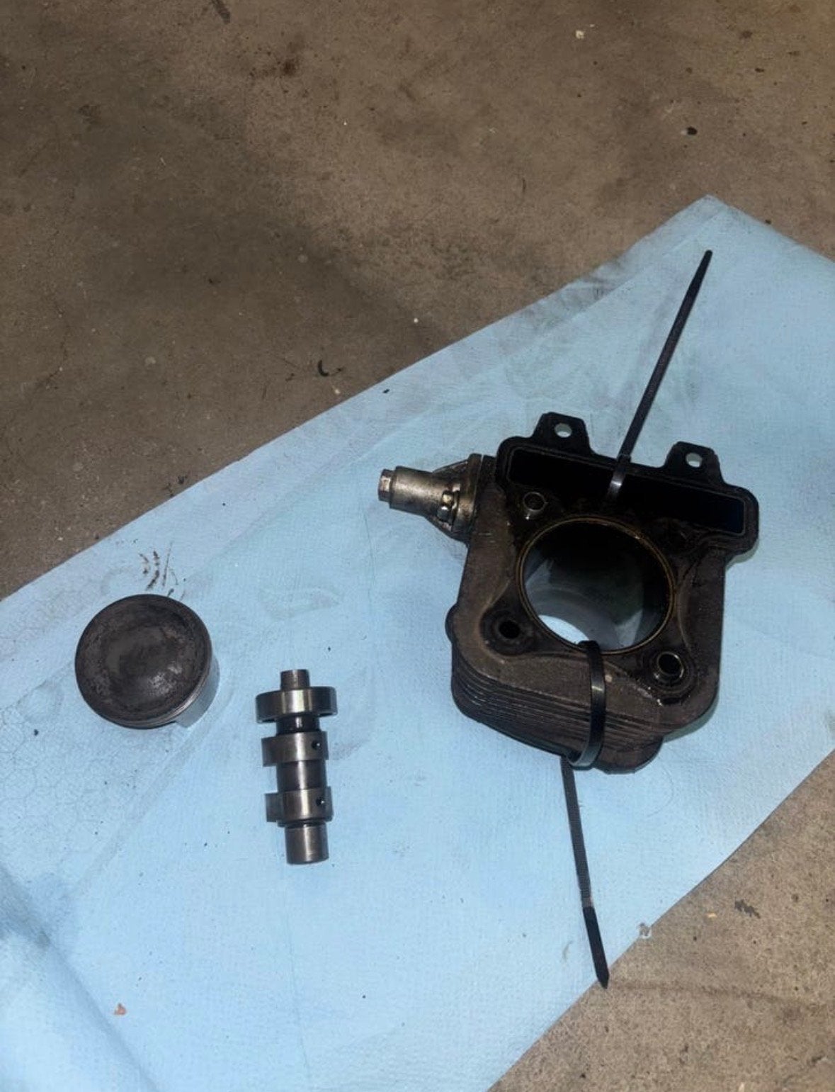 80cc Cilinder voor Zip en Vespa 4T - Compleet & Plug and Pla, Ophalen of Verzenden, Gebruikt, Cilinder, Piaggio