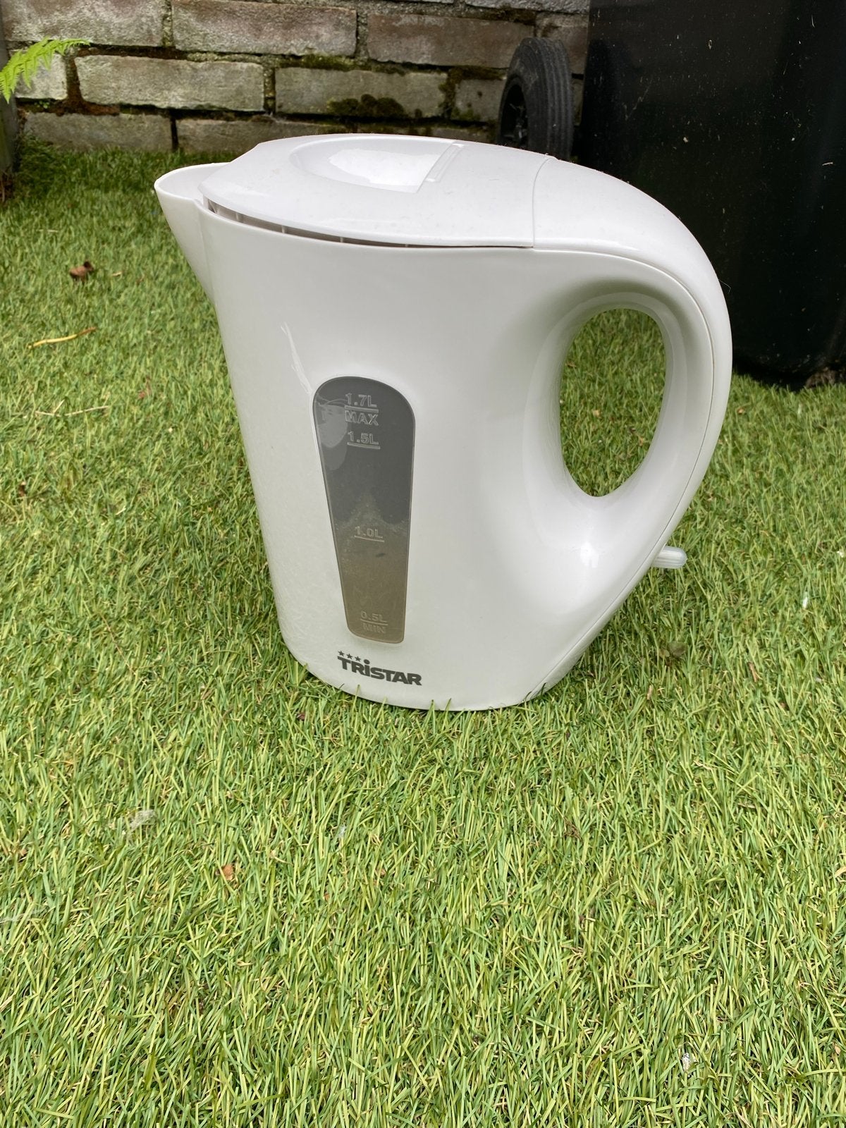 Tristar Waterkoker 2200W - Functionerend met barst, Witgoed en Apparatuur, 1 tot 2 liter, Ophalen, Gebruikt