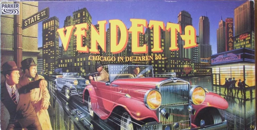Vendetta, Een of twee spelers, Ophalen of Verzenden, Zo goed als nieuw, Parker