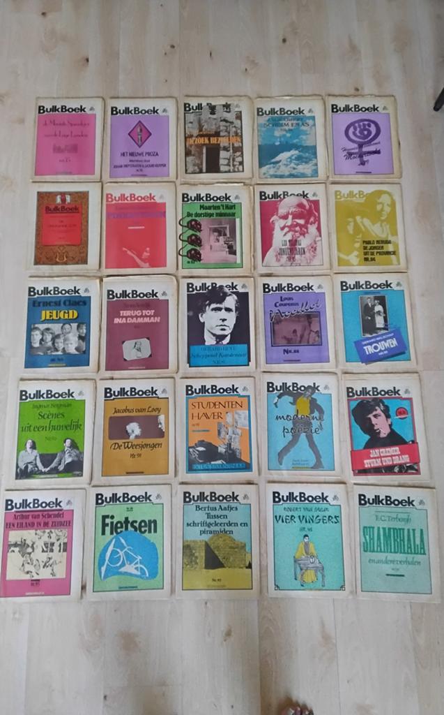25 BulkBoek uitgaven - Diverse auteurs en genres, Boeken, Ophalen