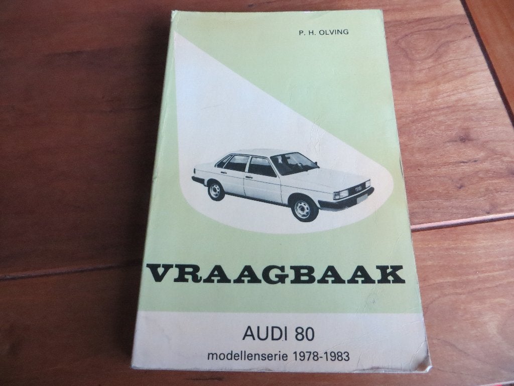 Vraagbaak Audi 80, +5-cil., Audi 80 diesel, Audi Coupe 78-83, Ophalen of Verzenden