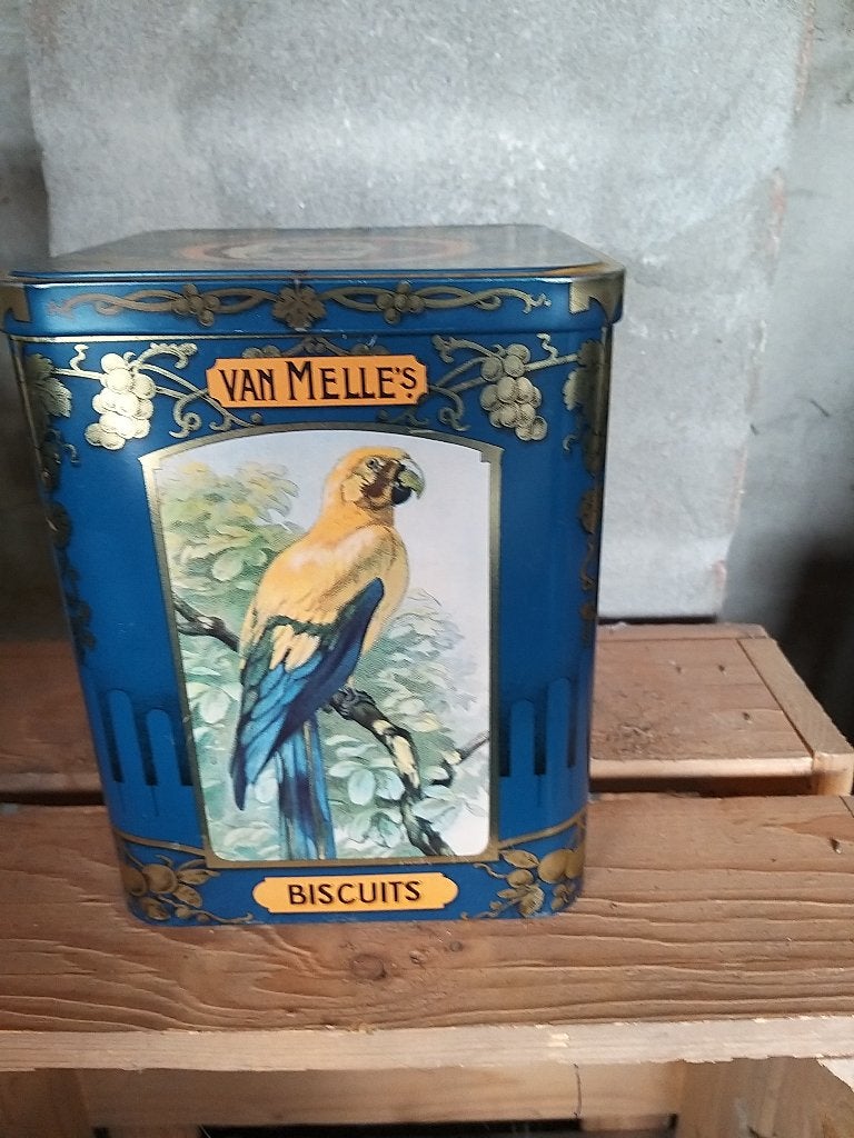 van melle's biscuit blik, Verzamelen, Ophalen of Verzenden, Gebruikt, Overige